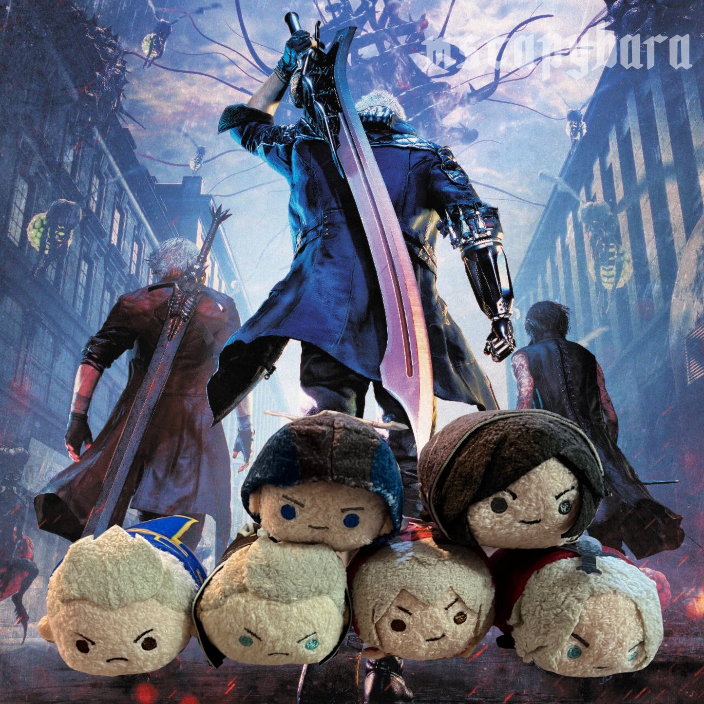 Devil May Cry Capcorom Tsum Tsum Plush