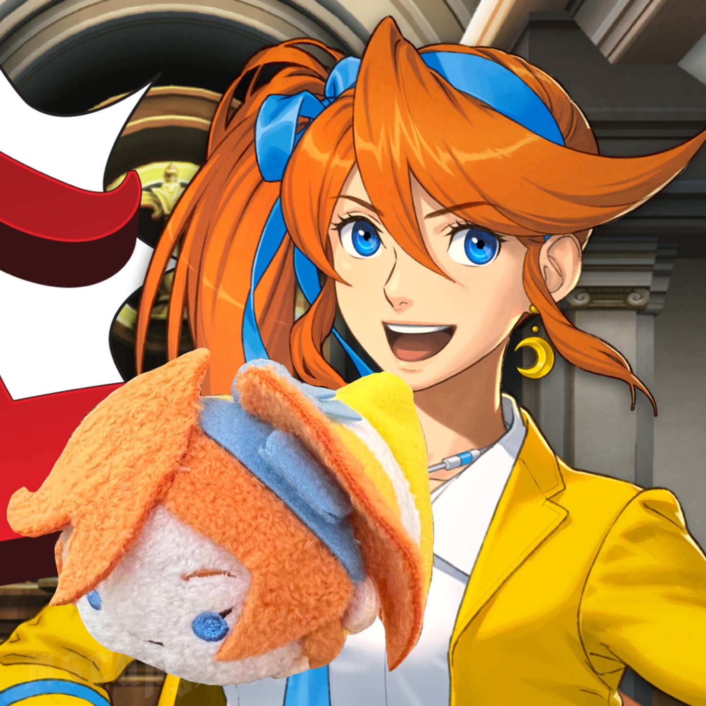 Ace Attorney Capcorom Tsum Tsum Plush