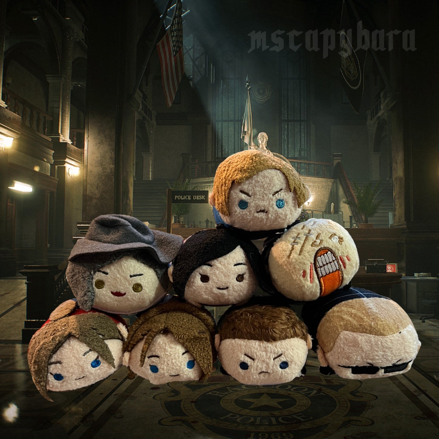 Resident Evil Capcorom Tsum Tsum Plush
