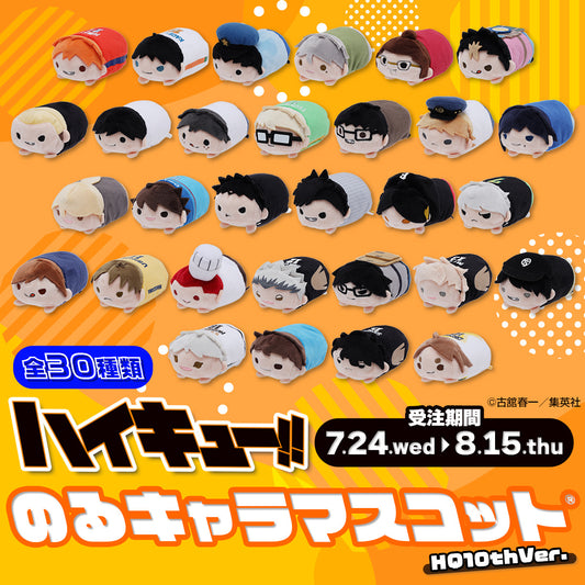 Haikyuu Noru Chara Mascot Tsum Tsum Plush