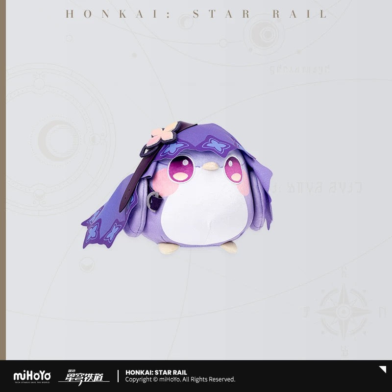 Star Rail Origami Bird Plush and Keychain Aventurine, Robin and Black Swan Owlbert Parlor Series from Mihoyo