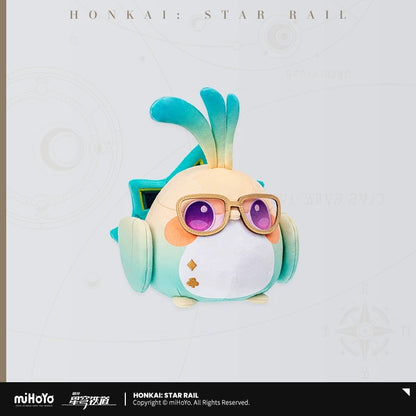 Star Rail Origami Bird Plush and Keychain Aventurine, Robin and Black Swan Owlbert Parlor Series from Mihoyo