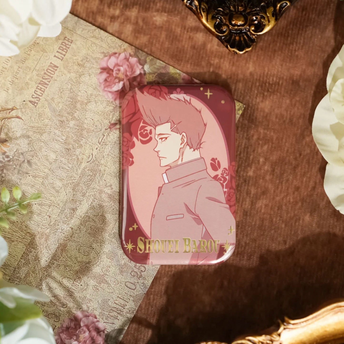 Blue Lock Side Profile Square Badge [Box/Random]