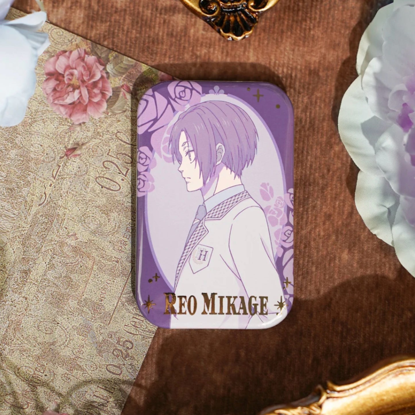 Blue Lock Side Profile Square Badge [Box/Random]
