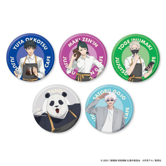 Jujutsu Kaisen Cafe Jujutsu Kaisen 0 2024 Badge [Random]