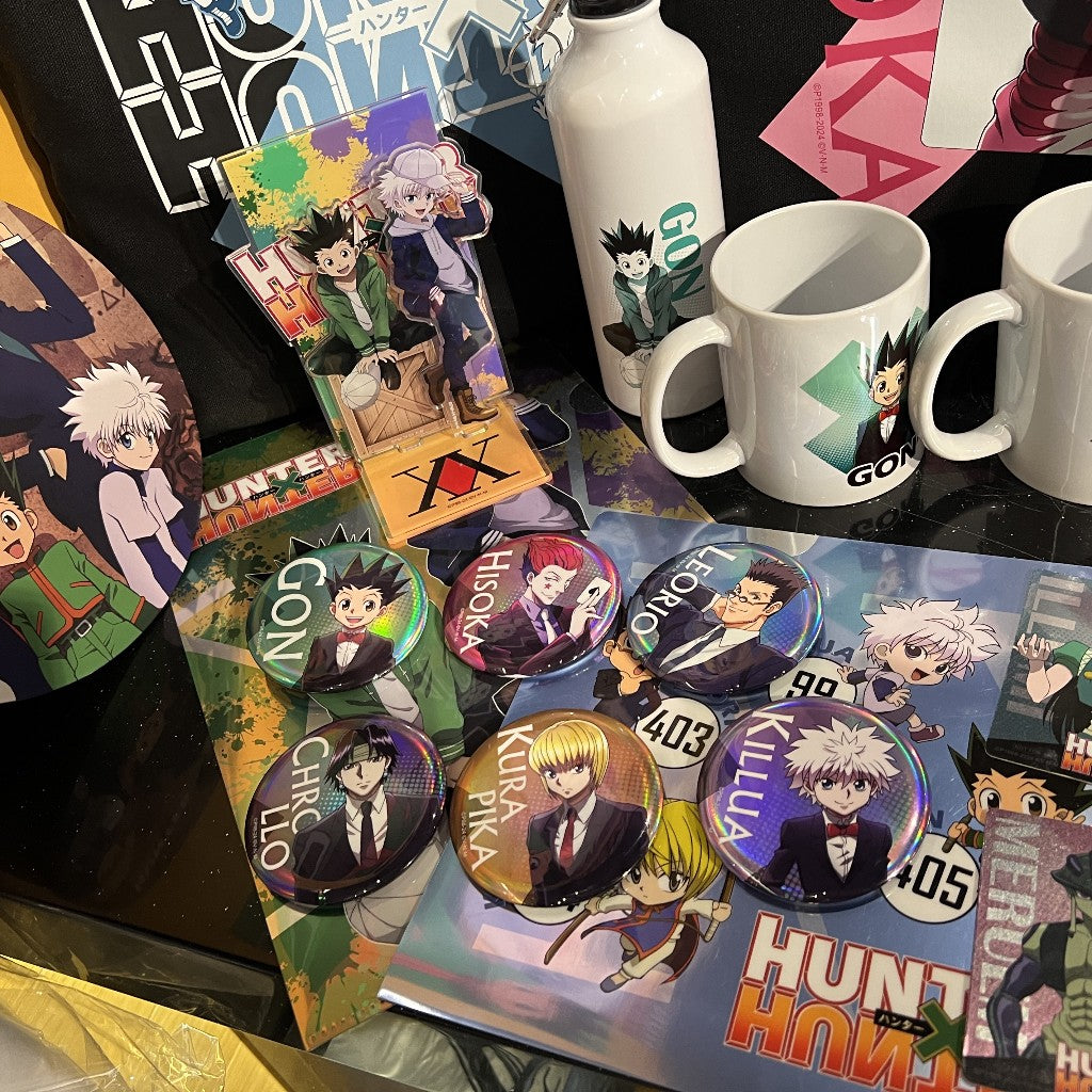 Hunter x Hunter Taipei Pop Up Cafe Badge [Random]